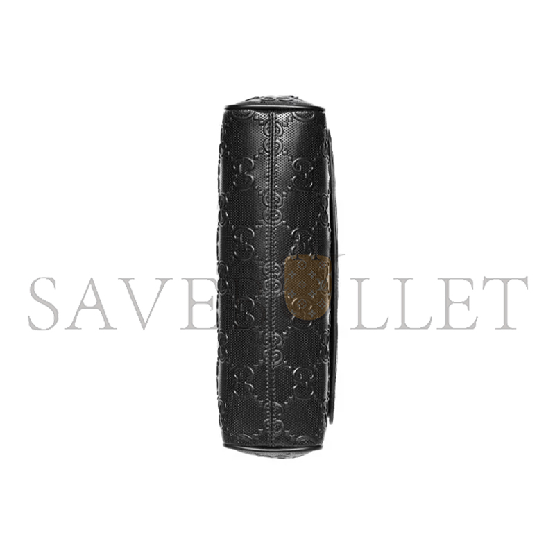 GUCCI GG EMBOSSED MESSENGER BAG 658565 (29*22*9.5cm)